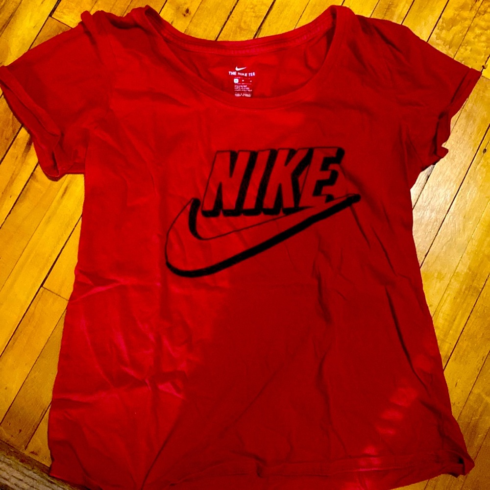 Red Nike T shirt